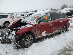 Salvage cars for sale from Copart Ontario Auction, ON: 2017 Nissan Pathfinder S