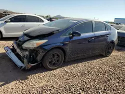 Toyota Prius salvage cars for sale: 2012 Toyota Prius