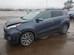 Vehiculos salvage en venta de Copart Woodhaven, MI: 2019 KIA Sportage EX