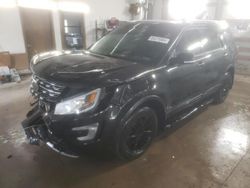 Vehiculos salvage en venta de Copart Pekin, IL: 2017 Ford Explorer XLT