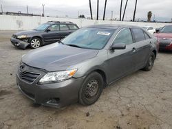 Toyota salvage cars for sale: 2011 Toyota Camry Base