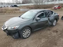 Salvage cars for sale at Davison, MI auction: 2013 Honda Accord EXL