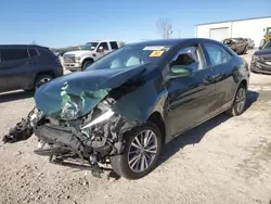 Toyota salvage cars for sale: 2014 Toyota Corolla L