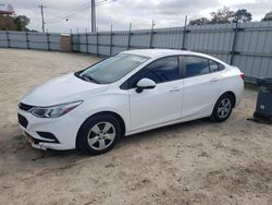 Salvage cars for sale at Newton, AL auction: 2017 Chevrolet Cruze LS