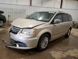 Chrysler Vehiculos salvage en venta: 2015 Chrysler Town & Country Touring L