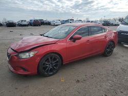 Salvage cars for sale at Indianapolis, IN auction: 2015 Mazda 6 Touring