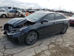 Salvage cars for sale from Copart Indianapolis, IN: 2022 KIA Forte GT Line