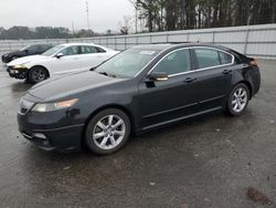 Salvage cars for sale at Dunn, NC auction: 2013 Acura TL Tech