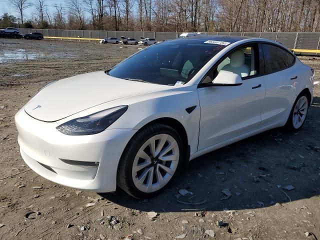 2022 Tesla Model 3