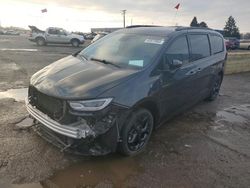 Salvage cars for sale from Copart Woodhaven, MI: 2021 Chrysler Pacifica Hybrid Limited