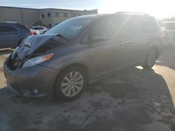 Salvage cars for sale at Wilmer, TX auction: 2011 Toyota Sienna XLE