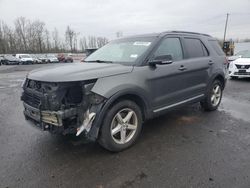 Salvage cars for sale from Copart Portland, OR: 2017 Ford Explorer XLT