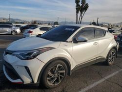 Salvage cars for sale at Van Nuys, CA auction: 2021 Toyota C-HR XLE