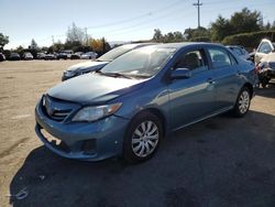 Salvage cars for sale from Copart Cleveland: 2013 Toyota Corolla Base