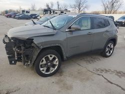 Salvage cars for sale at Bridgeton, MO auction: 2020 Jeep Compass Limited