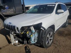 Salvage Cars with No Bids Yet For Sale at auction: 2019 Jeep Cherokee Limited