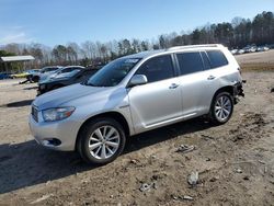 Salvage cars for sale from Copart Cleveland: 2008 Toyota Highlander Hybrid