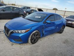 Salvage cars for sale from Copart Haslet, TX: 2022 Nissan Sentra SV