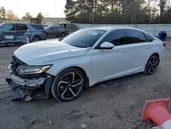 Salvage cars for sale at Knightdale, NC auction: 2020 Honda Accord Sport