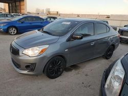 Salvage cars for sale at Kansas City, KS auction: 2020 Mitsubishi Mirage G4 SE