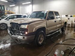 Chevrolet salvage cars for sale: 2004 Chevrolet Silverado K2500