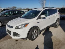 Salvage cars for sale at Kansas City, KS auction: 2016 Ford Escape SE