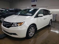 Salvage cars for sale from Copart Elgin, IL: 2014 Honda Odyssey EXL