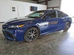 Salvage cars for sale from Copart Wilmer, TX: 2023 Toyota Camry SE Night Shade