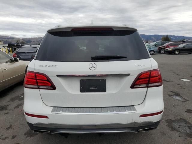 2019 Mercedes-Benz GLE 400 4matic