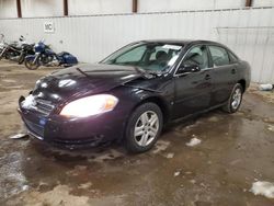 Salvage cars for sale at Lansing, MI auction: 2008 Chevrolet Impala LS