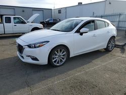 Salvage cars for sale at Vallejo, CA auction: 2017 Mazda 3 Touring