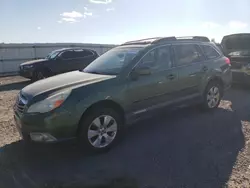 Subaru Outback salvage cars for sale: 2012 Subaru Outback 2.5I Limited