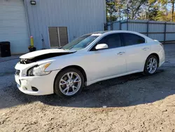 Nissan salvage cars for sale: 2014 Nissan Maxima S