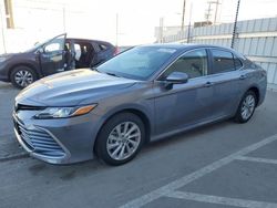 Salvage cars for sale at Sun Valley, CA auction: 2024 Toyota Camry LE