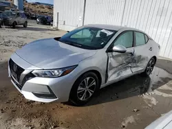 Salvage cars for sale from Copart Reno, NV: 2021 Nissan Sentra SV