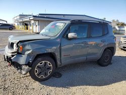 Jeep Renegade salvage cars for sale: 2016 Jeep Renegade Trailhawk