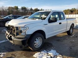 Salvage cars for sale at Exeter, RI auction: 2015 Ford F150 Super Cab