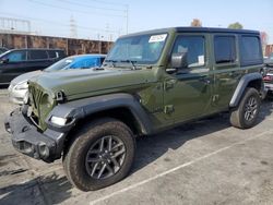 Jeep Wrangler Sport salvage cars for sale: 2024 Jeep Wrangler Sport