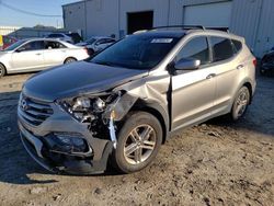 Salvage cars for sale at Jacksonville, FL auction: 2017 Hyundai Santa FE Sport