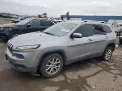 Salvage cars for sale at Woodhaven, MI auction: 2014 Jeep Cherokee Latitude