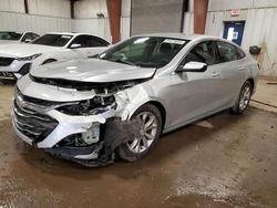 Salvage cars for sale at Lansing, MI auction: 2020 Chevrolet Malibu LT