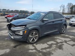 Salvage cars for sale at Dunn, NC auction: 2019 Hyundai Kona Limited