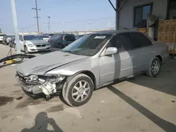 Salvage cars for sale from Copart Los Angeles, CA: 2002 Honda Accord EX