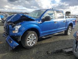 Ford f150 Supercrew salvage cars for sale: 2017 Ford F150 Supercrew