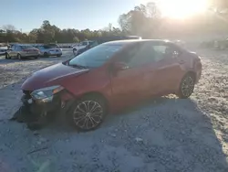 Salvage cars for sale from Copart Loganville, GA: 2016 Toyota Corolla L