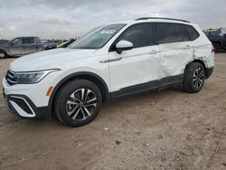 Salvage cars for sale at Houston, TX auction: 2022 Volkswagen Tiguan S