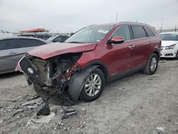 Salvage cars for sale at Cahokia Heights, IL auction: 2016 KIA Sorento LX