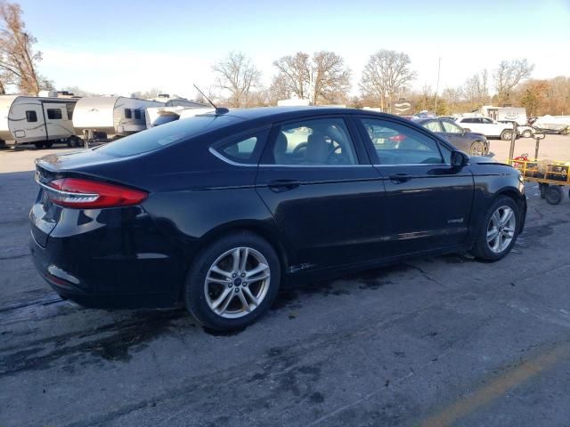 2018 Ford Fusion SE Hybrid