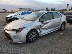 Salvage cars for sale at San Diego, CA auction: 2021 Toyota Corolla LE