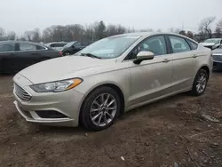 2017 Ford Fusion SE en venta en Chalfont, PA